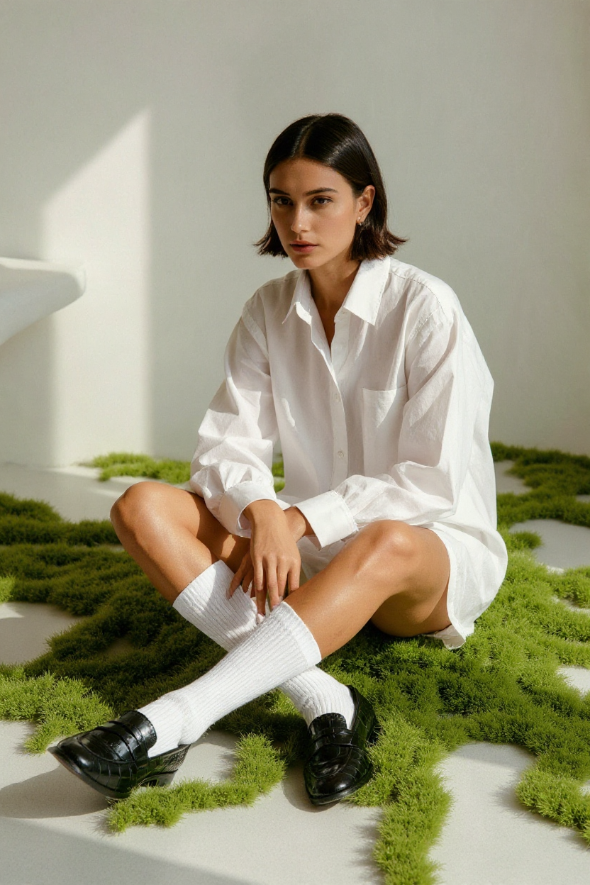 AI visual content created by Lumonova for a fashion campaign concept